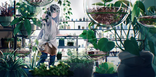 Taman Botani 4K kertas dinding