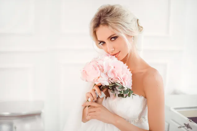 Bride With Flower