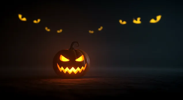 Tapeta Strašidelný karneval s klauny a balónky 2K