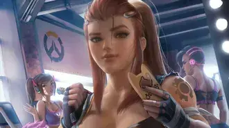 Selfie 'Brigitte' - Overwatch (Video Game) 4K wallpaper