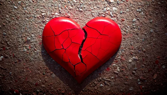 Broken Love Sign 2K pozadina