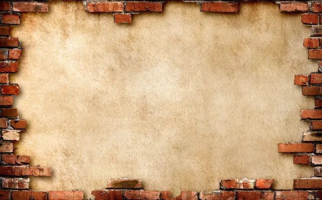 Ilustración de pared de ladrillo marrón, paredes, rocas, ladrillos, fondo descargar