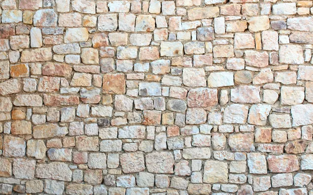 Bruine bakstenen muur, stenen achtergronden