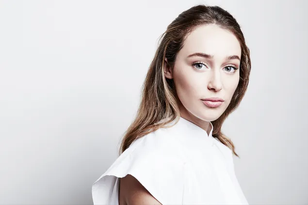 布魯內特 'Alycia Debnam Carey' - 美國女演員 4K 壁紙