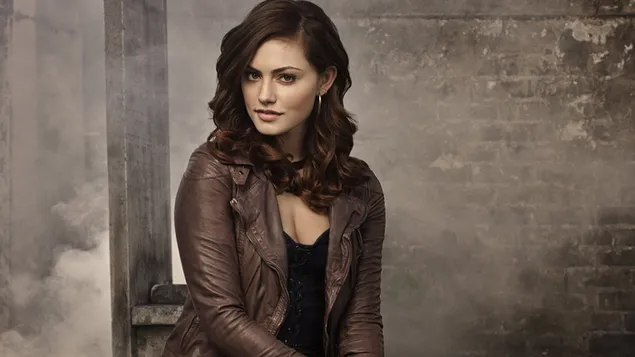 Pelakon Australia 'Phoebe Tonkin' berambut coklat 4K kertas dinding