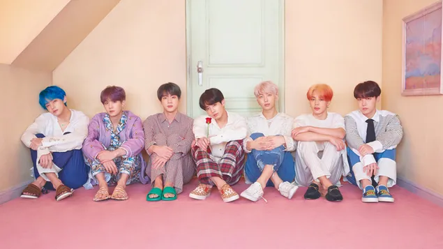 BTS [Bangtan Boys] Idols ב-'Map of The Soul: Persona' MV Photoshoot 4K טפט