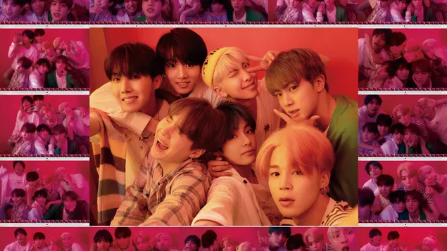BTS (Bangtan Boys) Idols in 'Map of The Soul: Persona' MV Shoot 4K wallpaper