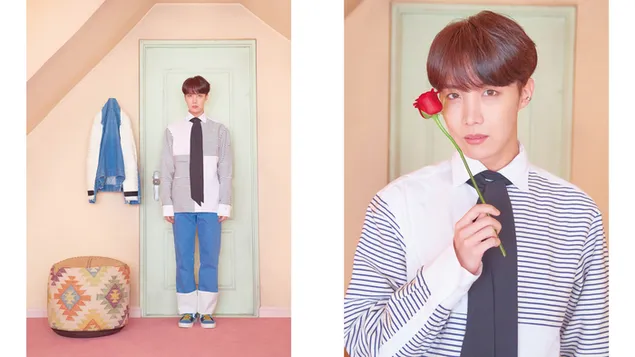 BTS (Bangtan Boys) J-Hope in 'Map of The Soul: Persona' MV Photoshoot