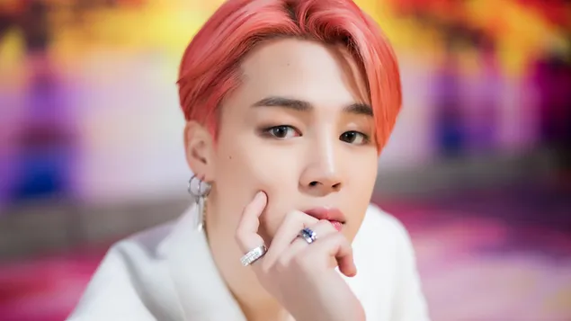 BTS [Bangtan Boys] Jimin a Boy With Luv MV Shoot című filmben 4K háttérkép