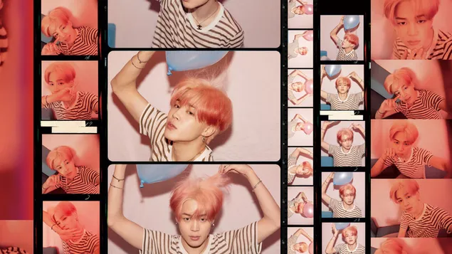 BTS (Bangtan Boys) Jimin a „Map of The Soul: Persona” MV Shoot című filmben 4K háttérkép
