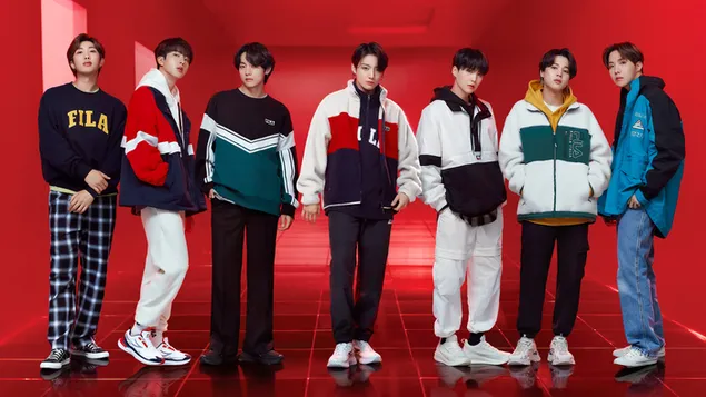 BTS (Bangtan Boys) Members in 'Fila' Shoot (2020) download