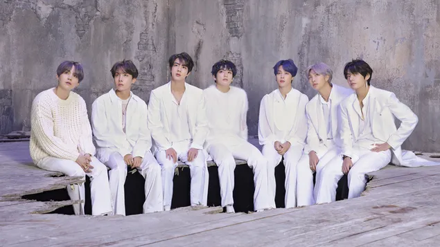 اعضای BTS (Bangtan Boys) در ''Map of The Soul: 7'' MV Shoot [2020] بارگیری کنید