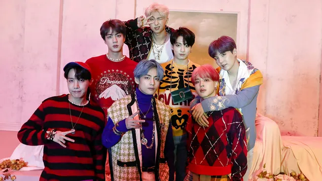 BTS [Bangtan Boys] Members in 'Map of The Soul: Persona' MV Photoshoot