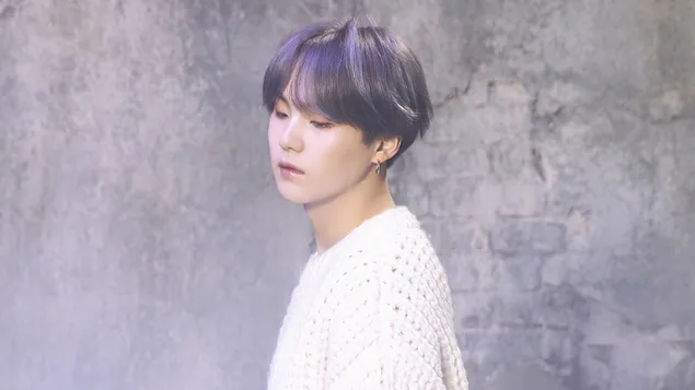 Hình nền BTS (Bangtan Boys) Suga trong MV Shoot 'Map of The Soul: 7' (2020) 4K