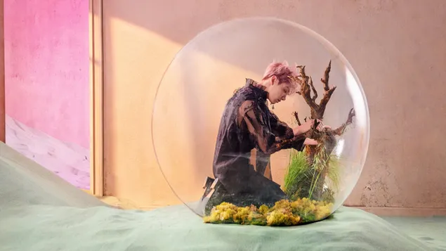 'BTS' Jungkook u 'Love Yourself: Answer' MV 4K pozadina