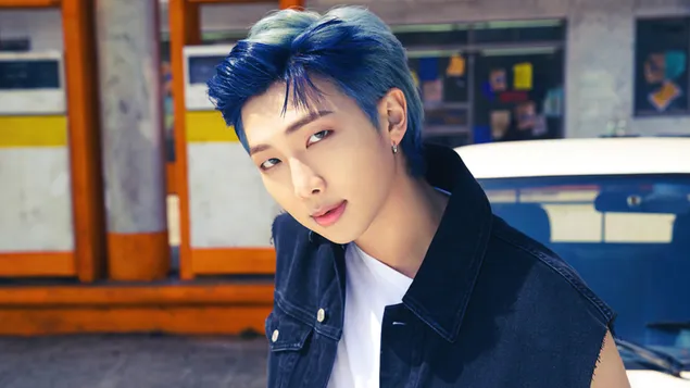 BTS „RM“ (repo pabaisa) filme „Butter“ MV Shoot [2021 m.] 4K ekrano užsklanda