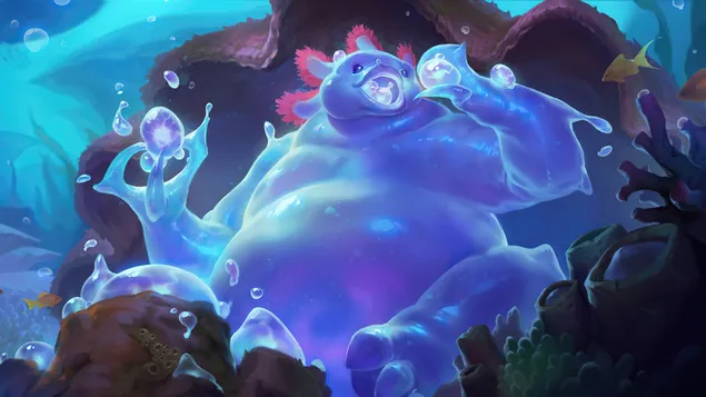 Bubble Bear (Legends of Runeterra) - League of Legends (LOL) 4K sfond