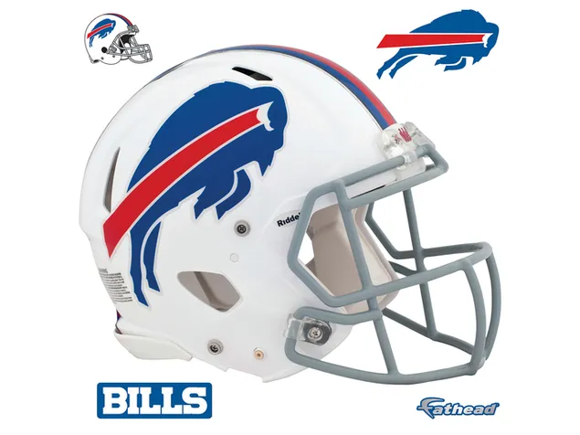 Buffalo bills white helmet