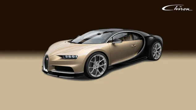 Bugatti Chiron, een nieuwe visie 4K achtergrond