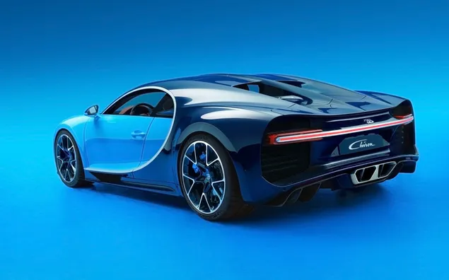 Bugatti Chiron sport car side look download