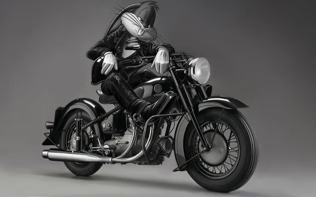 Bugs bunny bw motorcycle looney tunes download