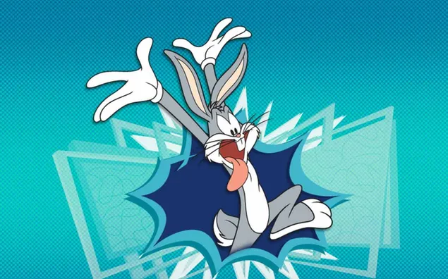 Шпалери Багз банні божевільний 2K