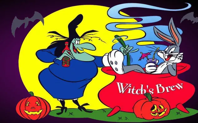 Bugs Bunny hallowen 2K Hintergrundbild