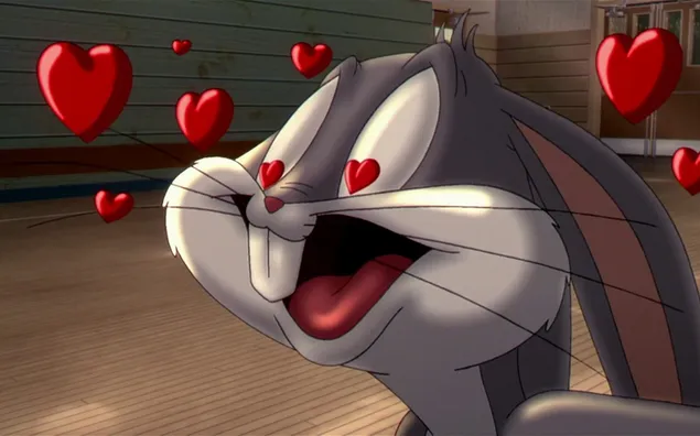 Bugs bunny hearts download