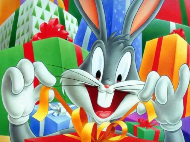 Bugs-Bunny-Illustration 2K Hintergrundbild