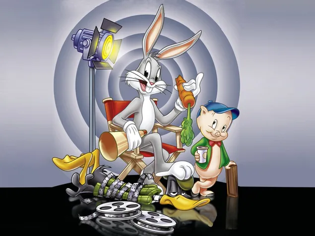 Bugs bunny looney tunes gouden collectie 2K achtergrond