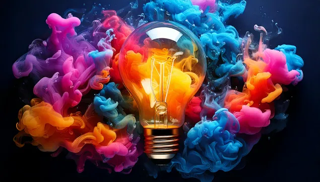 Сијалица со чад 2K тапет