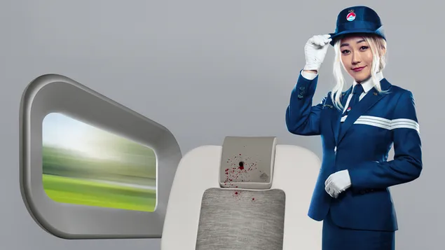 Kereta Api Peluru - Lady Gaga 4K kertas dinding