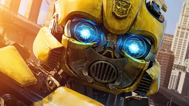Bumblebee uit Transformers: Rise of the Beast 4K achtergrond