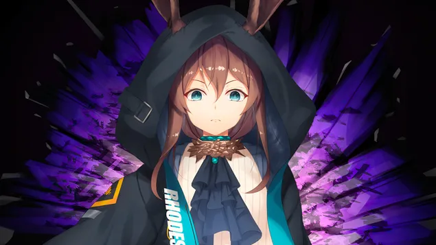 Bunny 'Amiya' : Arknights | (Anime Video Game) 4K wallpaper