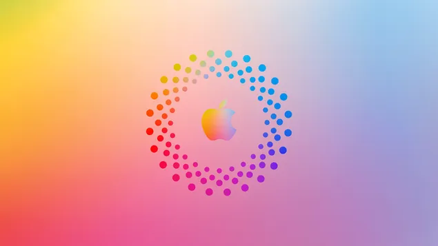 Buntes Apple-Logo