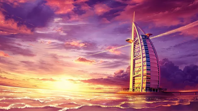 anime burj al arab stahnout