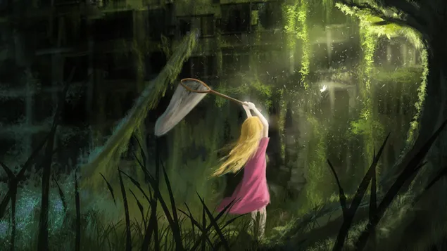 Sommerfugl HD baggrundsbillede