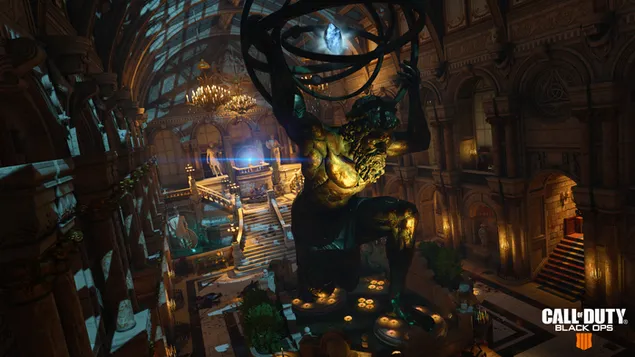 Ταπετσαρία Call of Duty: Black Ops 4 Battle 4K