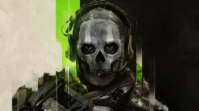 Call of Duty: Modern Warfare 2 - Ghost close up 4K wallpaper