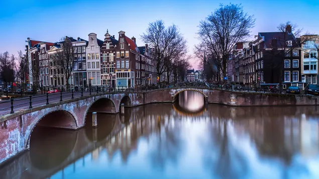 穏やかなアムステルダム