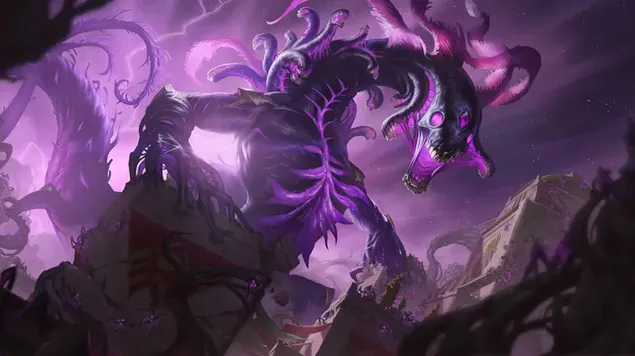 Shurima de terror camuflat - League of Legends (LOL) 4K fons de pantalla