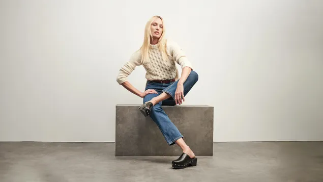 Taustakuva Candice Swanepoel - Elle UK Shoot 4K