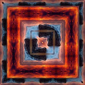 Leinwand aus Flammen 2K Hintergrundbild