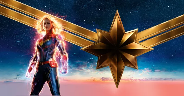 Capitán Marvel película - Héroe chica poderosa