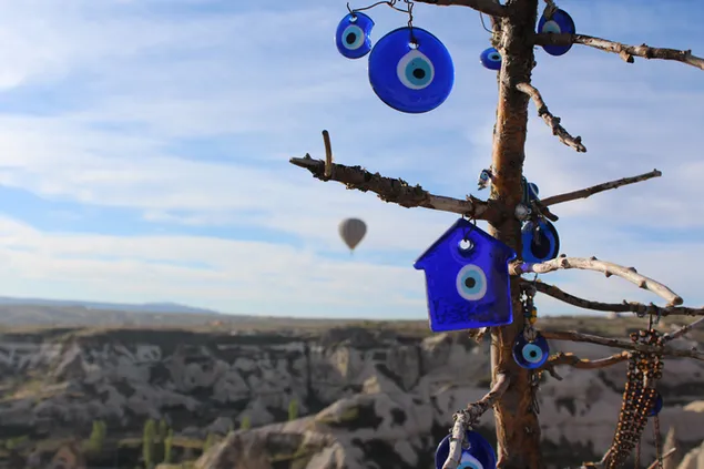 Cappadocië panorama boze oogbescherming download