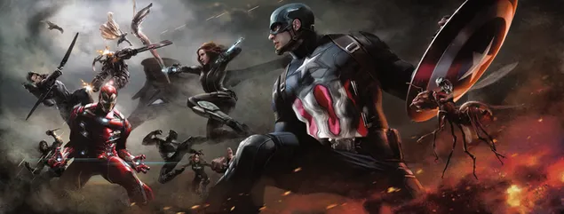 Captain America: Civil War - Heroes Battle