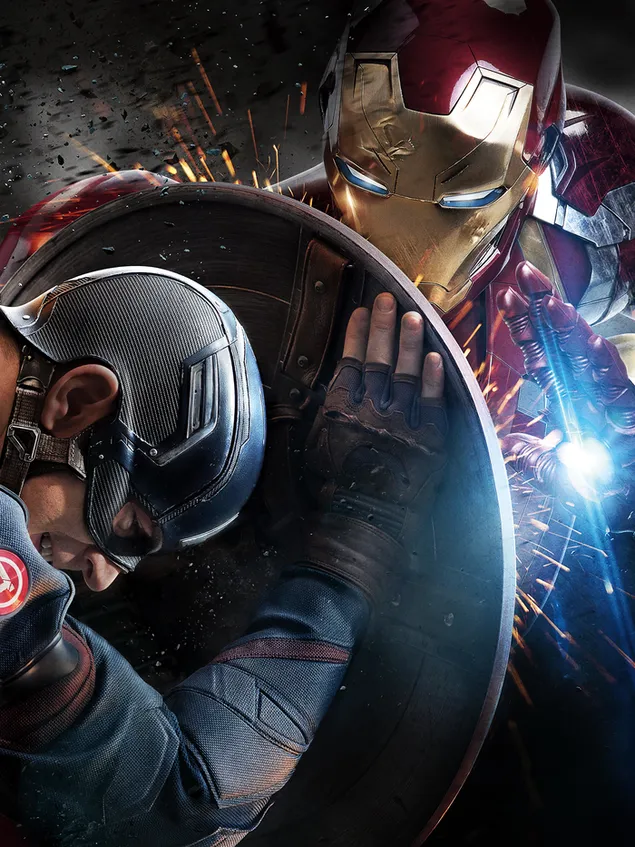 Captain America: Civil War - Vecht tussen Captain America en Ironman