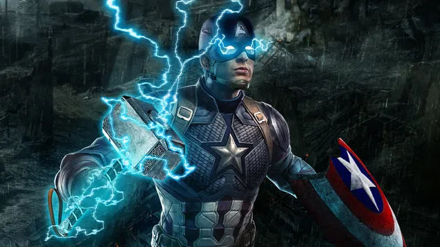 Hãy để Captain America chiến đấu cho trái đất cùng hình nền 4K trong Avengers Endgame! Những chi tiết tinh tế, những cảnh hành động mãn nhãn, tất cả sẽ hiển thị rõ ràng trên màn hình của bạn. Tải hình nền ngay để đón xem với chiến binh mạnh mẽ này!