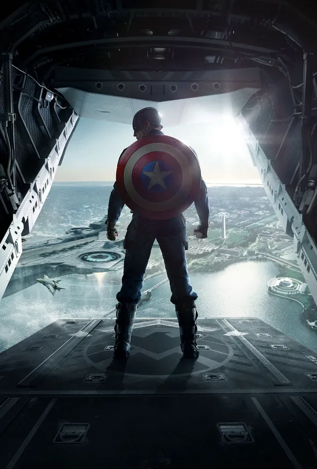 Captain America: The Winter Soldier - Captain America met het schild