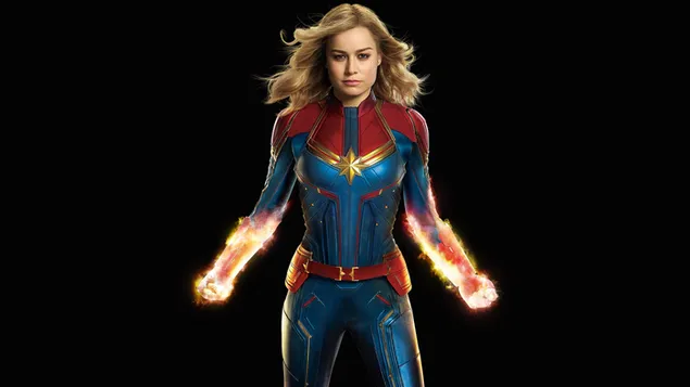 Taustpilt Kapten Marvel – Brie Larson 4K